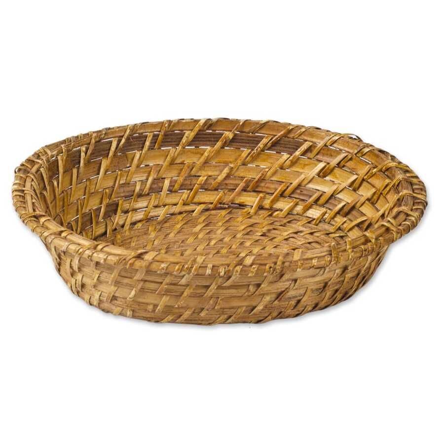 Rattan Oval Ekmek Sepet 26 Cm Açık (Hes-O26-A)