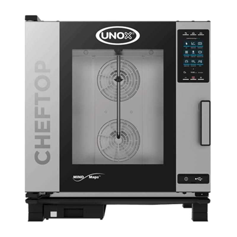 Unox Cheftop Plus Kombi Fırın, Gazlı, 7 GN 1/1 - XEVC-0711-GPRM