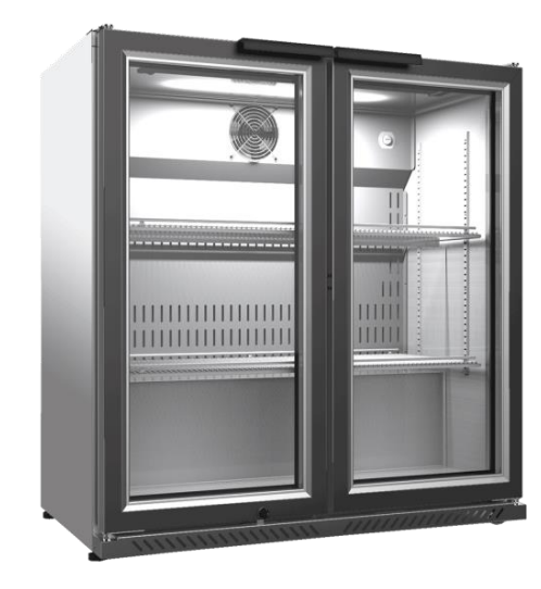 Cold-Era İki Çarpma Kapılı Back Bar Tipi Şişe Soğutucu - CL220 BCKB HD