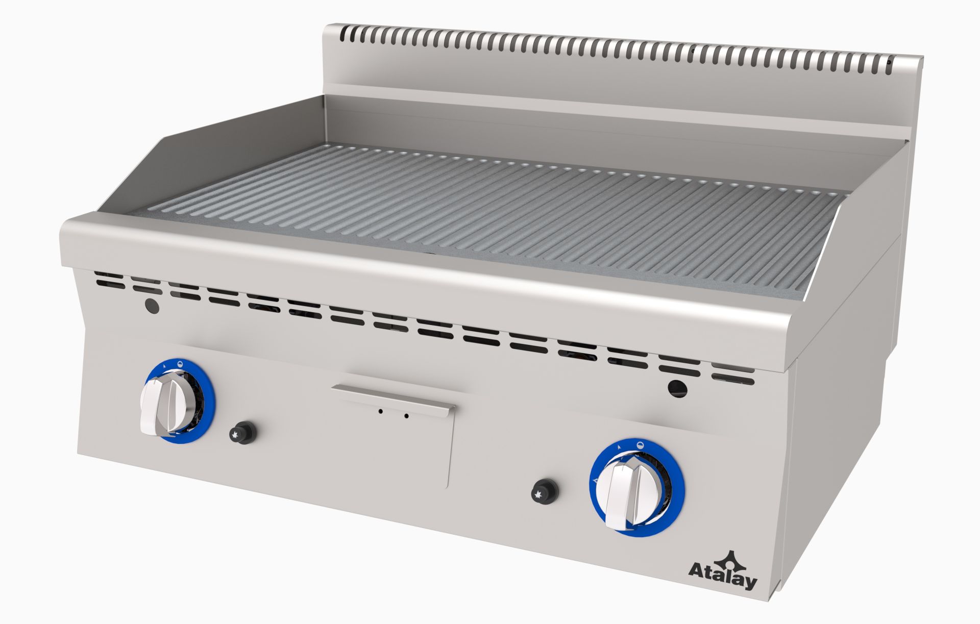 Atalay Gazlı Izgara Setüstü Oluklu 800X600X300 Mm, Agı-860 N 600 Seri Snack Pişiriciler Atalay E Agı-860 N