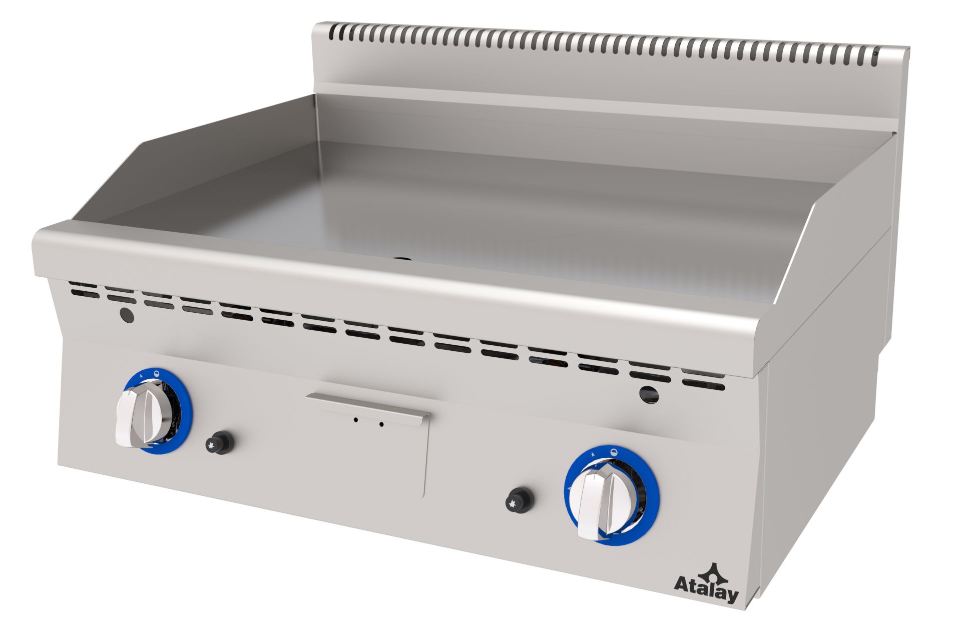 Atalay Gazlı Izgara Setüstü Düz Krom 800X600X300 Mm, Agı-860 Cr 600 Seri Snack Pişiriciler Atalay E Agı-860 Cr