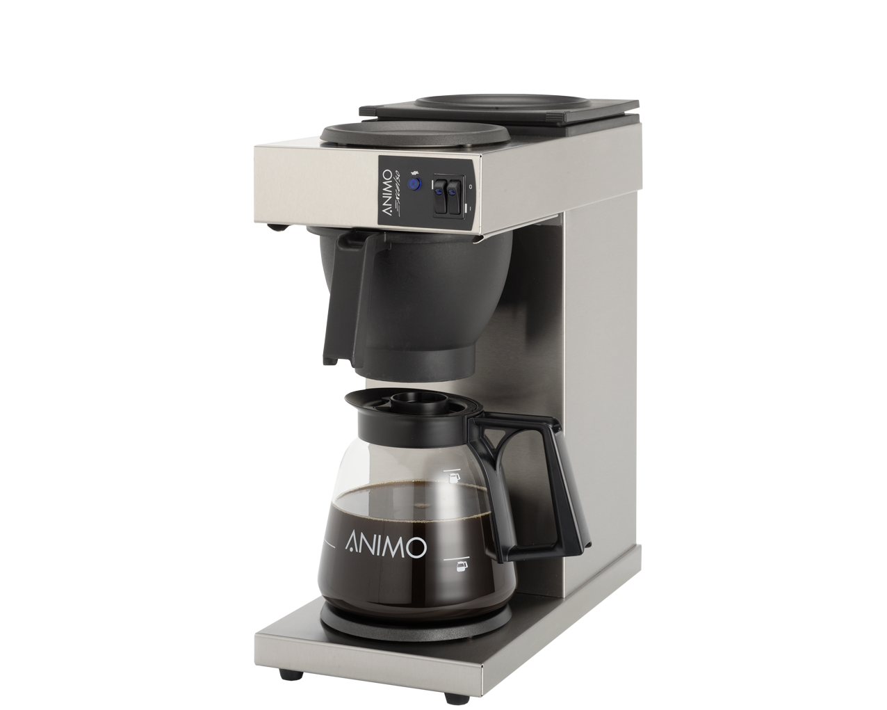 Animo Excelso Filtre Kahve Makinesi, Cam Potlu 10380