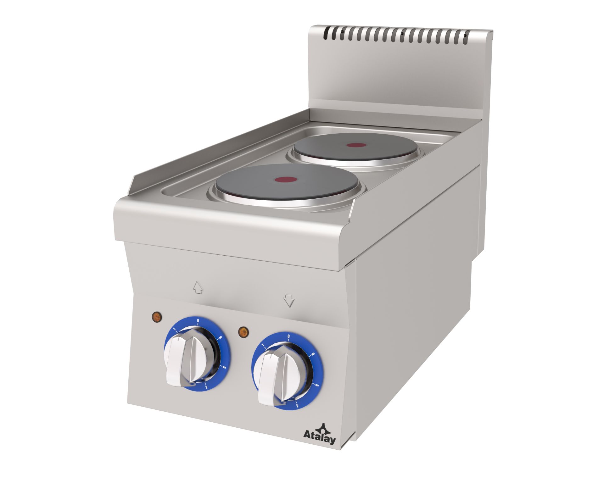 Atalay Elektrikli Ocak Setüstü 2 Plate 300X600X300 Mm. Elk., Aeo-360 600 Seri Snack Pişiriciler Atalay E Aeo-360