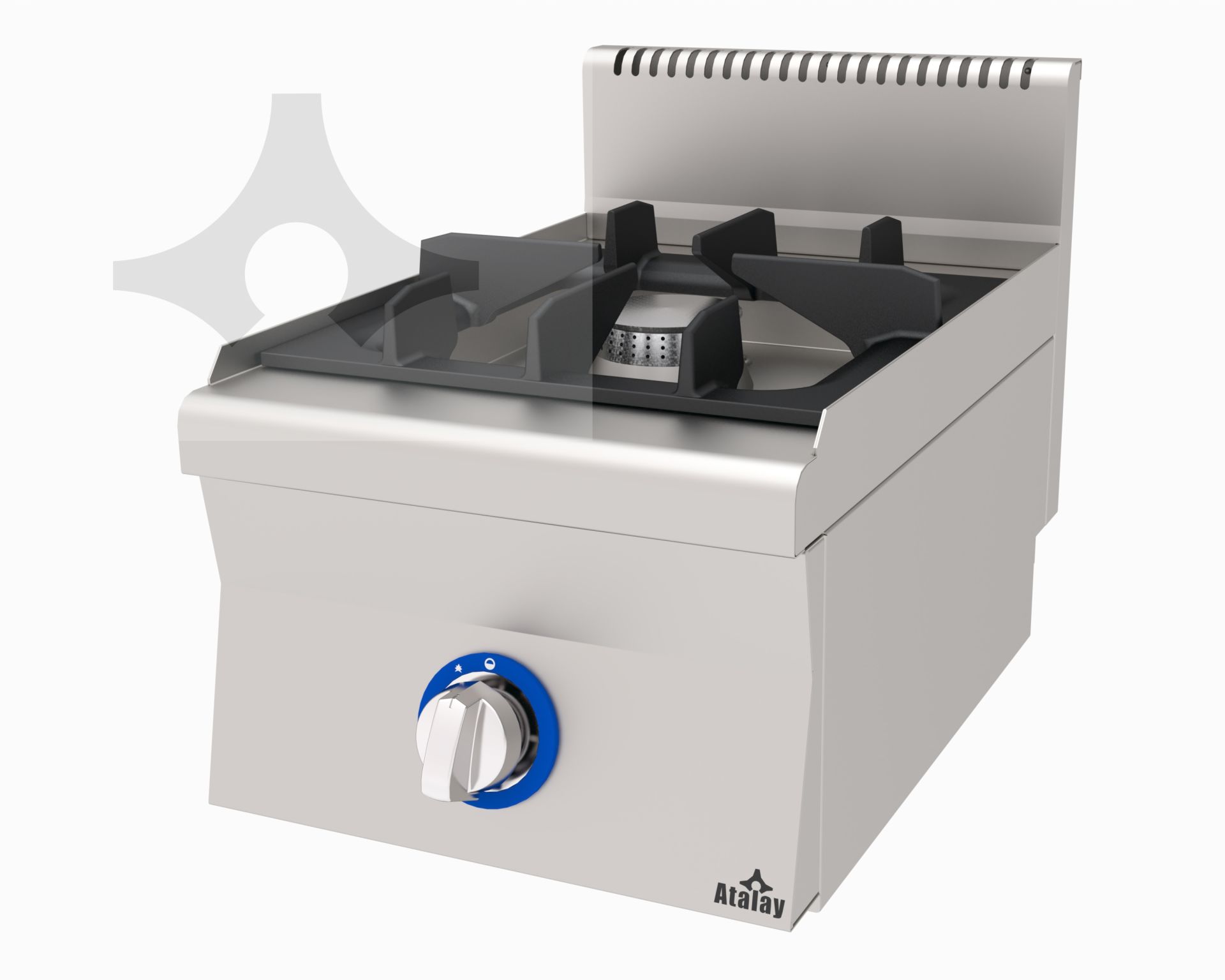 Atalay Gazlı Ocak Setüstü Tek Bekli 400X600X300 Mm. Ago-460T 600 Seri Snack Pişiriciler Atalay E Ago-460T