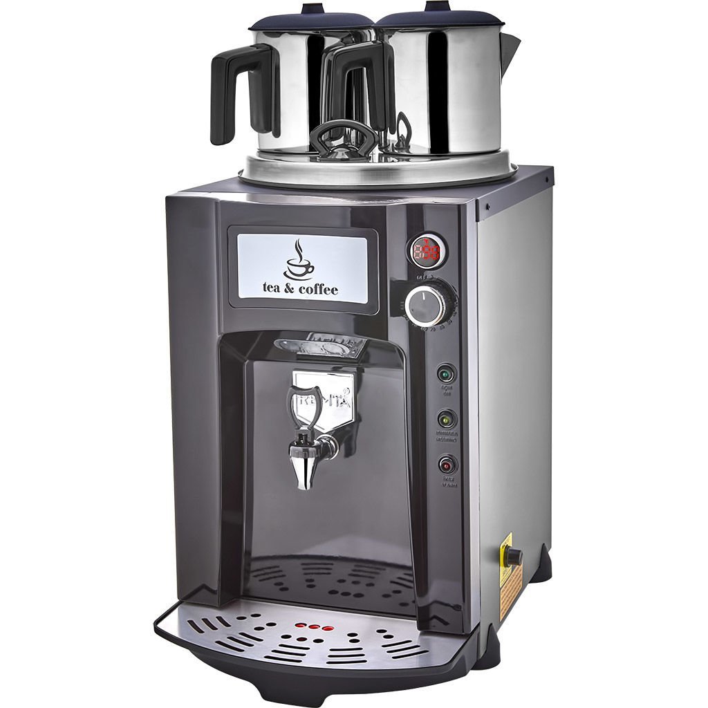 Remta DE12SP 2 Demlikli 15 lt Premium Jumbo Çay Makinesi Şamandıralı
