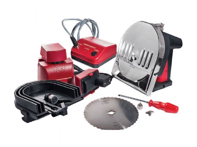 Atalay T-4 Komple Döner Kesme Makinası Elektrikli Şarjlı Q140 Mm.