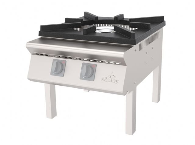 Atalay Ayog-60 Yer Ocağı 600X600 Mm. Döküm 2 Yanışlı Gazlı