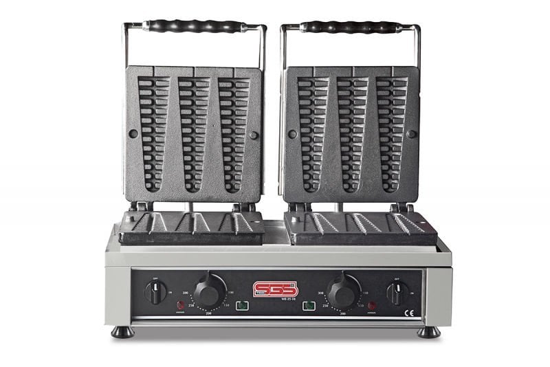 SGS Çubuk Model (Çam Model) Çift Kapaklı Elektrikli Waffle Makinesi WF 25 DE