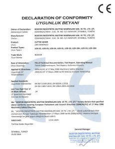 Bosfor UZK-04 Set Üstü Sebze Parçalama ve Humus Makinesi