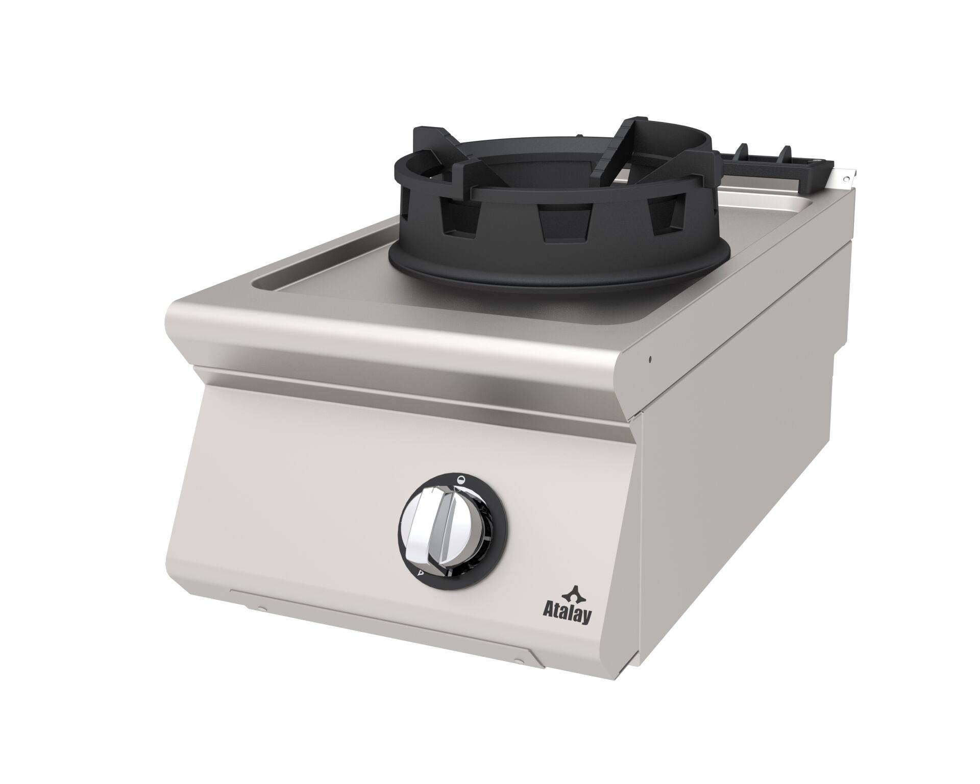 Atalay Wok Ocak Setüstü Tek Bekli 400X730X300 Mm. Gazlı., Awo-473 700 Seri Pişiriciler Atalay Awo-473