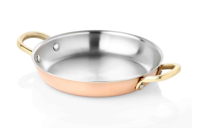 Altınbaşak Multi Metal Copper Egg Tray 12 cm