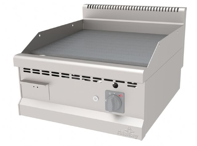 Atalay Izgara Setüstü Oluklu Krom 600X700X300 Mm. Gazlı., Agı-670 N Cr 700 Seri Pişiriciler Atalay Agı-670 N Cr