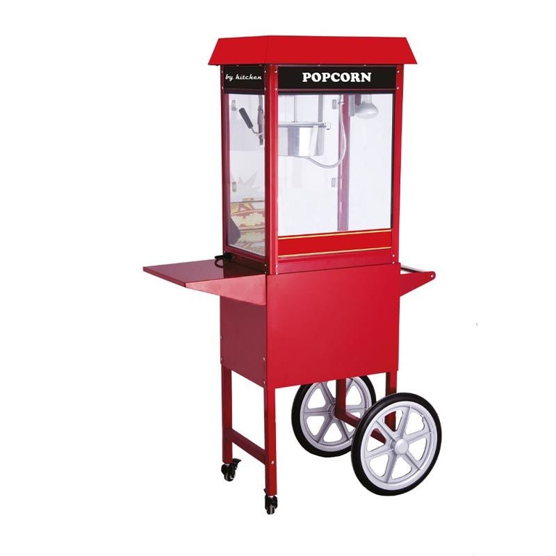 By Kitchen Arabalı Popcorn Mısır Patlatma Makinesi