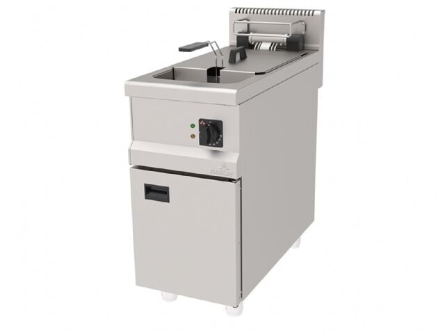 Atalay Fritöz Dolaplı Tek Sepet 400X900X850 Mm. Elk., AEF-490, 900 Seri Pişiriciler