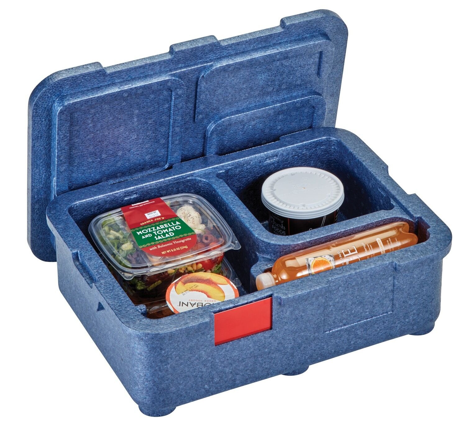 Cambro EPPMD4835 Mealbox, Dört Bölmeli Paketli Yemek Dağıtım Kutusu