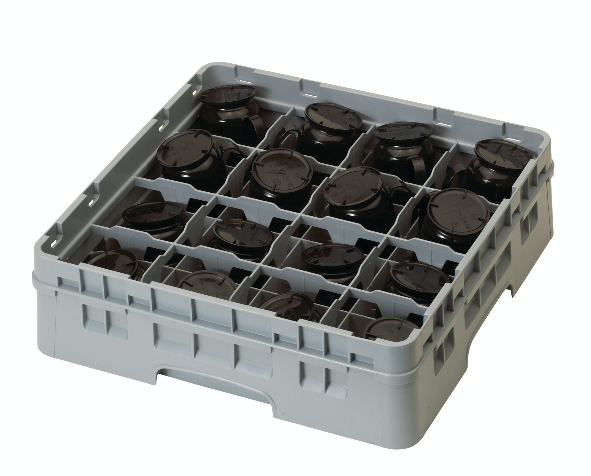 Cambro 16C258 16 Bölmeli Fincan Basketi H: 6,6 cm