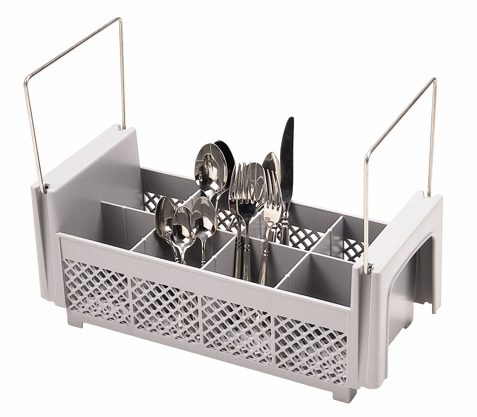 Cambro 8FB434 Kollu Çatal Bıçak Bulaşık Basketi