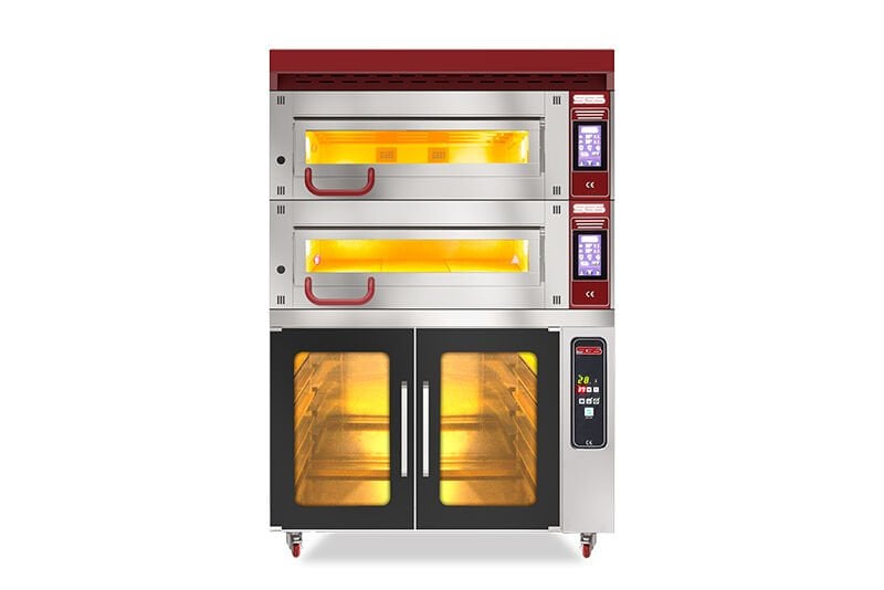 SGS Baklava Pasta Börek Fırını-İKİ KAT MAYALANDIRMALI MD 800-2
