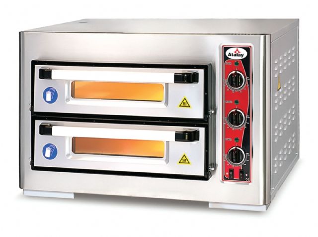 Atalay Apf-40-2 Pizza Fırını 40X40 Çift Katlı