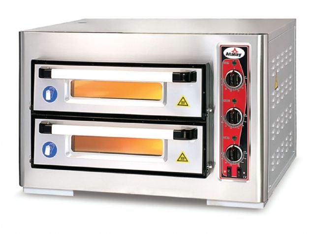 Atalay Apf-50-2 Pizza Fırını 50X50 Çift Katlı