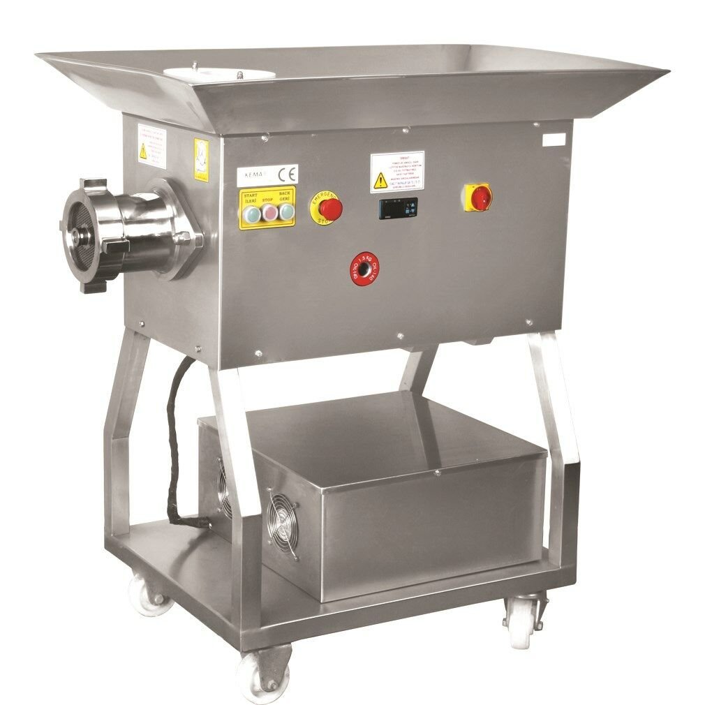 İnoksan 42 No Soğutmalı Et Kıyma Makinesi, Standlı, Komple Paslanmaz, INT-YM0056