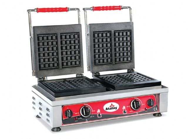 Atalay Awm-2402 Waffle Makinası Çiftli Kare Elktrikli