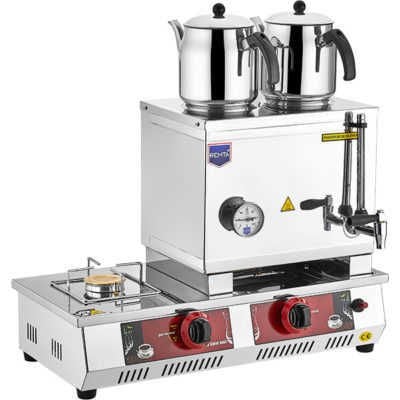 Remta N11 30 Model 2 Demlikli Gazlı (CE) Çay Ocağı 23 lt