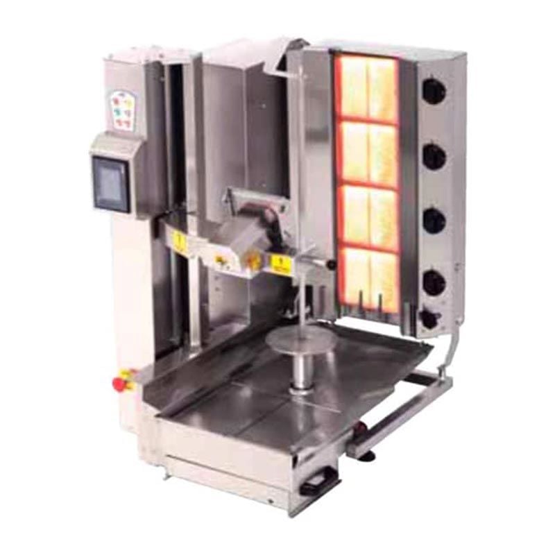 Atalay Döner Robotu Otomatik Compact 4 Radyanlı Gazlı., Adr-C1 4 G Döner Ocakları Atalay Adr-C1 4 G