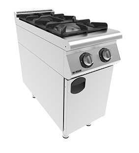 Inoksan Gas Cooker with Cabinet, 2 Burners INO-9KG10