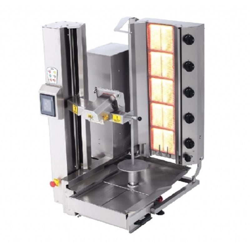 Atalay Döner Robotu Otomatik Geniş Kesim Compact 5 Radyanlı Gazlı., Adr-C1 5G Gk Döner Ocakları Atalay Adr-C1 5G Gk