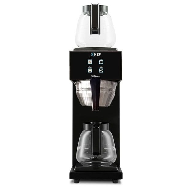 Kef Filtronic Programlanabilir Filtre Kahve Makinesi, FLC120-2, Çift Cam Potlu