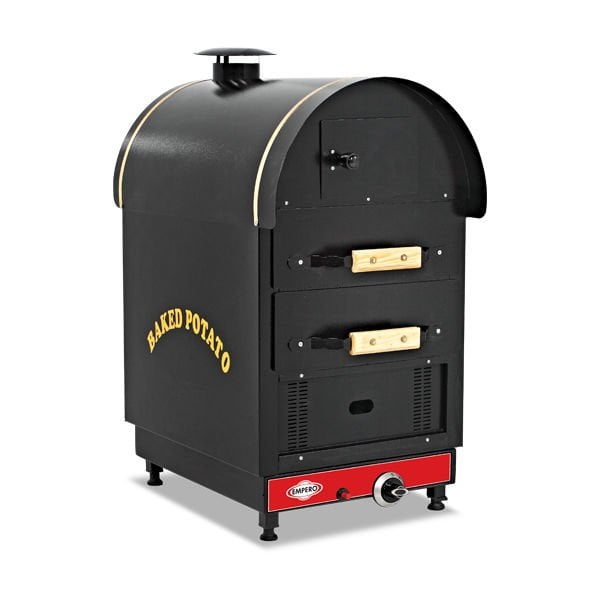 Empero Gazlı Kumpir Fırını 2 Çekmeceli 24-30 Ad/Saat EMP.KFG.020