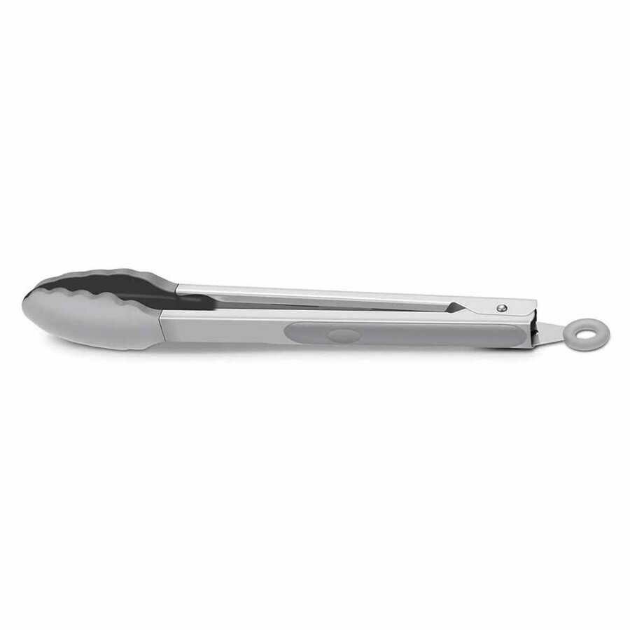 Barbekü Maşası Silikon 25 Cm Gri (Bmg-25)