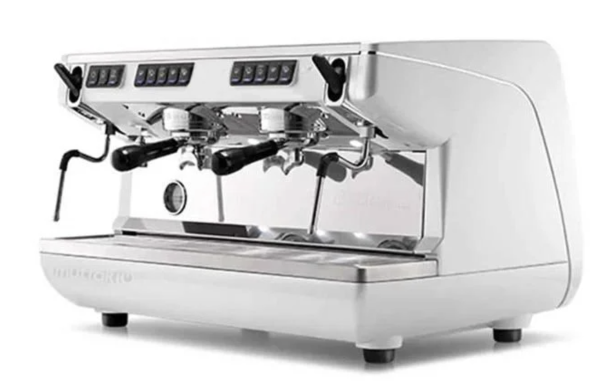 Nuova Simonelli Appia Life 2 Gr Tam Otomatik Espresso Kahve Makinesi, Tall Cup, 2 Gruplu, Beyaz