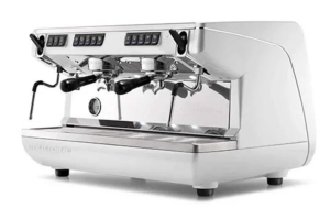 Nuova Simonelli Appia Life 2 Gr Tam Otomatik Espresso Kahve Makinesi, Tall Cup, 2 Gruplu, Beyaz