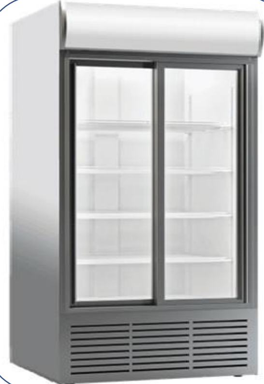 Cold-era Çift Sürme Kapılı Şişe Soğutucu 700 Lt - CL 900 SLDC - Siyah Renk