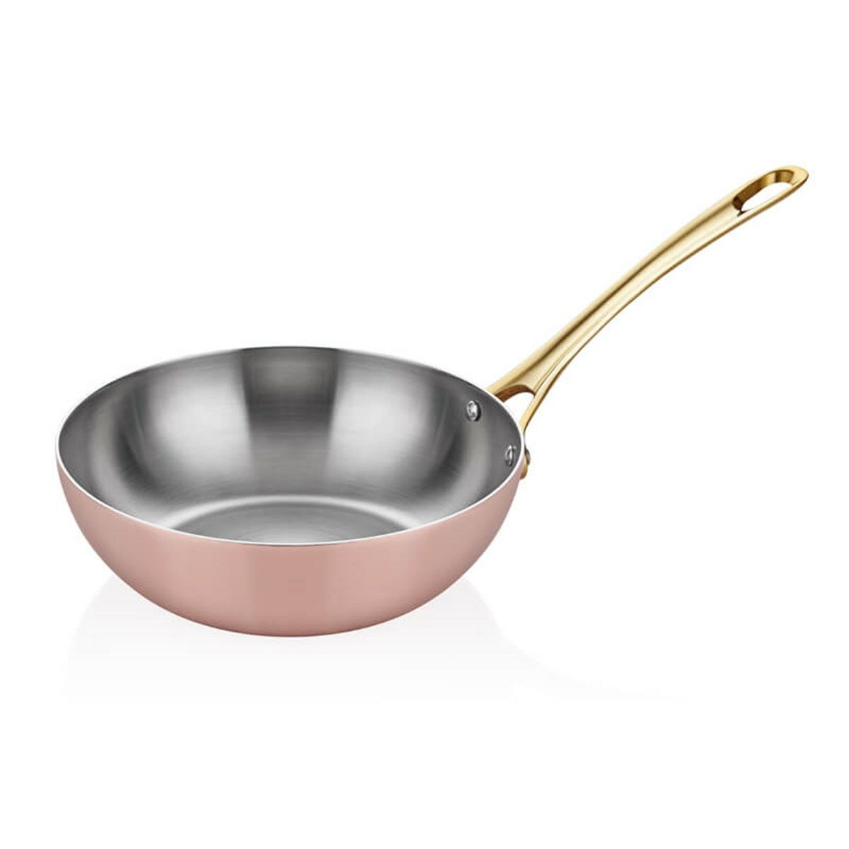 Altınbaşak A 101WK Multi Metal Bakır Wok Tava