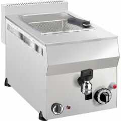 Remta R112CE 8 lt Gas Fryer with Tap (CE Certificated)