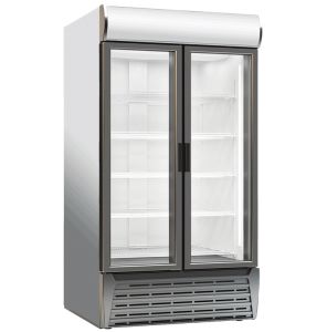 Cold-Era Çift Çarpma Kapılı Şişe Soğutucu CL900 HDC- Siyah Renk