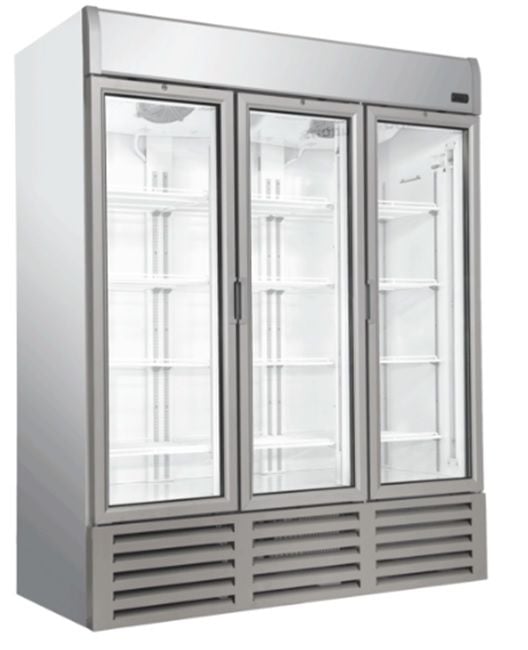 Cold-Era Üç Kapılı, Kanopili Şişe Soğutucu - CL1600H3C - Siyah