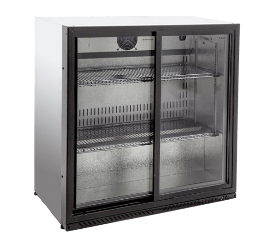 Cold-Era İki Sürme Kapılı Back Bar Tipi Şişe Soğutucu - CL220 BCKB SL