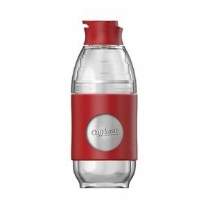 Cafflano Go-Brew Taşınabilir Kahve Demleme Şişesi Kırmızı