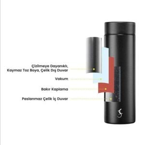 Lurch - Mini Termos 300 ml Adaçayı Yeşil, Paslanmaz Çelik - Çift Cidarlı, Sızdırmaz - 270971