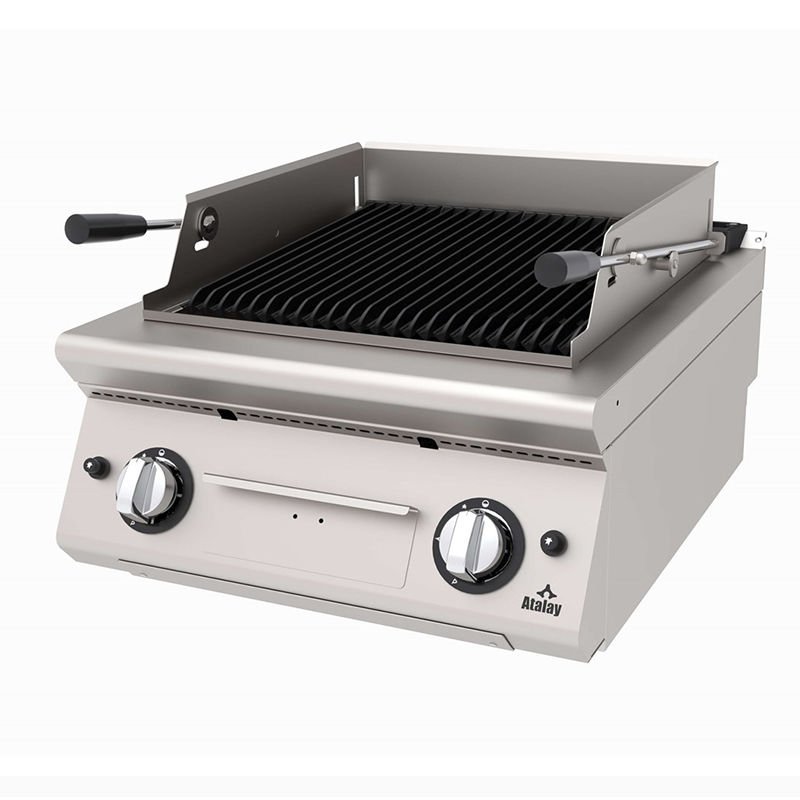 Atalay Lavataşlı Izgara Setüstü 600X600X300 Mm. Gazlı, Alı-660 600 Seri Snack Pişiriciler   Atalay E Alı-660