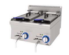Atalay Fritöz Setüstü Çift Sepet 600X600X300 Mm. Elk., Aef-660 600 Seri Snack Pişiriciler   Atalay E Aef-660