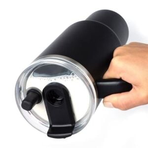 Lurch - “Big Cup” 1.2 L Lila, Paslanmaz Çelik Termos - Uzatılabilir Pipetli, Çift Cidarlı, Sızdırmaz - 270973