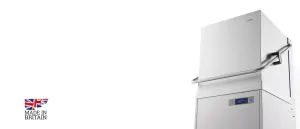 Classeq CP500 Giyotin Tip Bulaşık Yıkama Makinesi, 500x500 mm - Full Pompalı