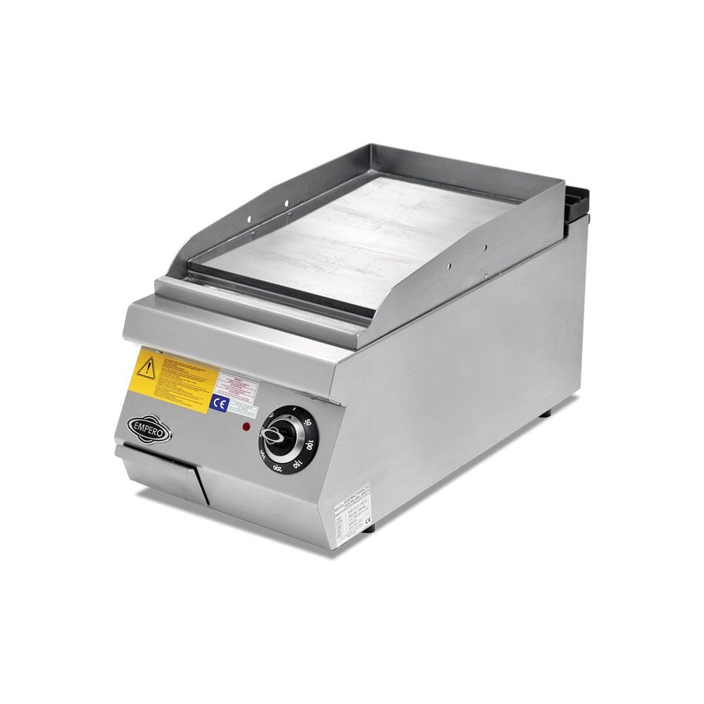 Empero Elektrikli Izgara Düz Krom Pleyt EMP.PLS.7IE010-K