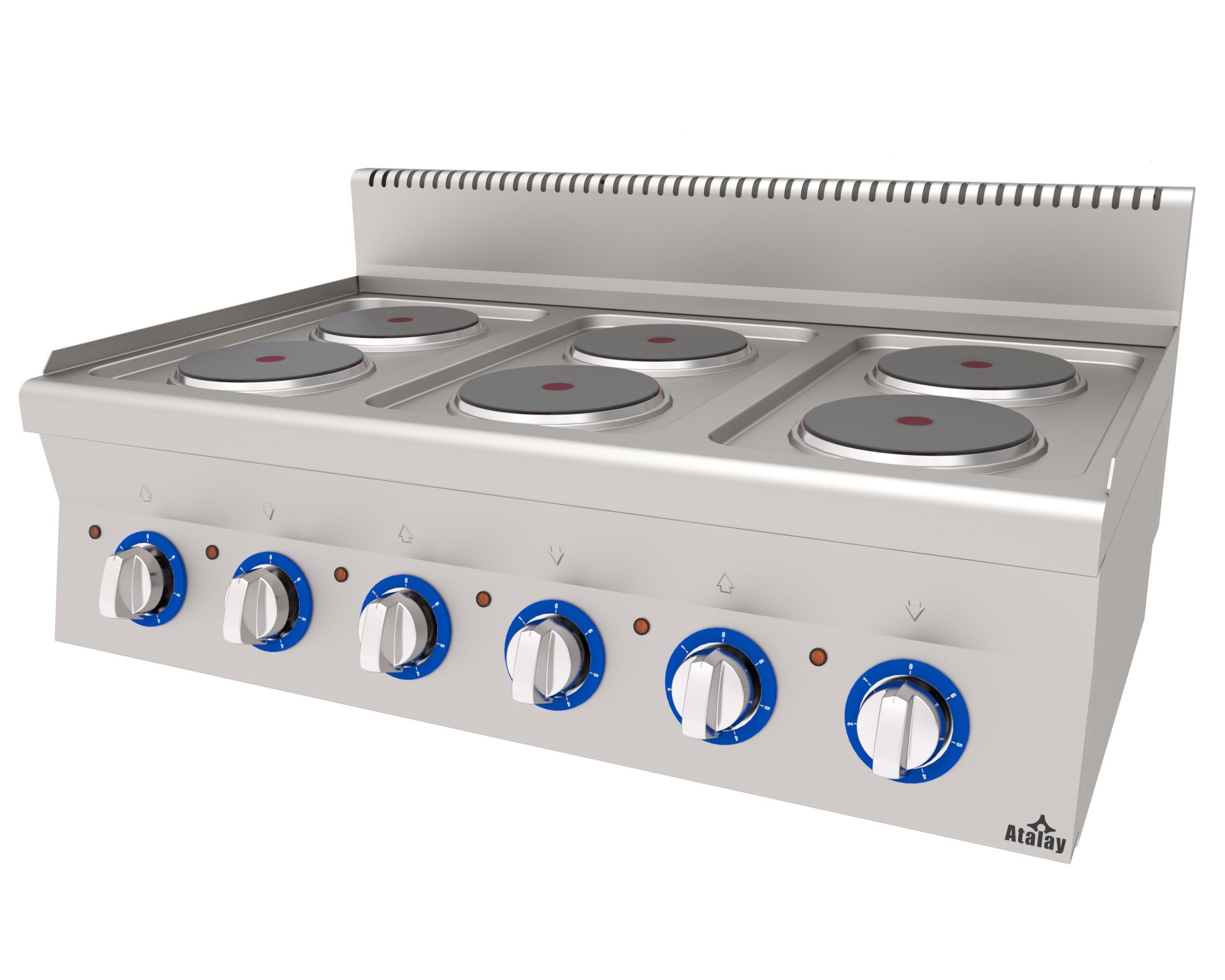 Atalay Elektrikli Ocak Setüstü 6 Plate 1000X600X300 Mm. Elk., Aeo-1060 600 Seri Snack Pişiriciler   Atalay E Aeo-1060
