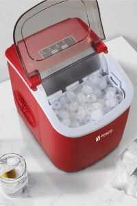 Vosco Eko Set Üstü Buz Makinesi 12 Kg Kırmızı